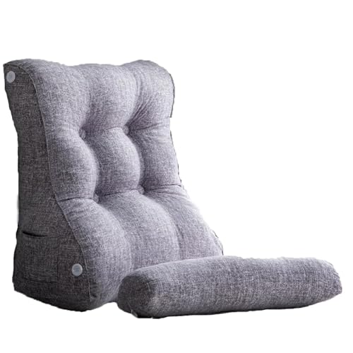 LIANTIAN Moderne dekorative Matratze, Lesekissen auf dem Bett, Mehrstangenverstellung, abnehmbar und waschbar, geeignet für zu Hause(Purple,45 * 26 * 55cm) von LIANTIAN