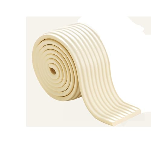 LIANTIAN Schranktürpolster, Stoßstangenpolster, einfach zu verwenden, leicht zu reinigen, geeignet für den Heimgebrauch(beige,400 * 8 * 0.8) von LIANTIAN