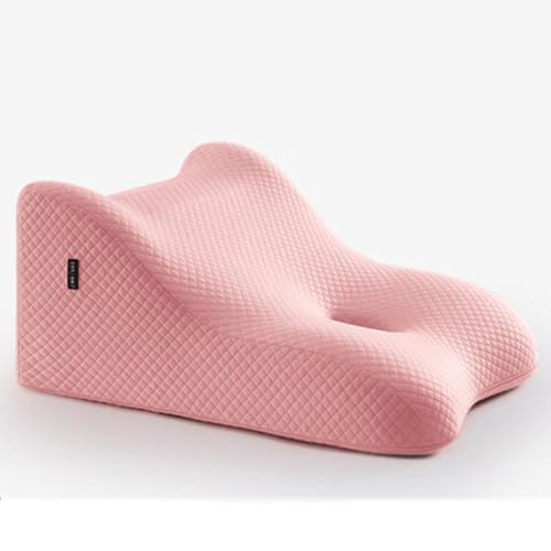 LIANTIAN Stärkendes Schlafrückenkissen, wissenschaftliches Neigungsdesign, passt Sich dem Körper an, ist abnehmbar und waschbar, geeignet für zu Hause(pink,60 * 50 * 30CM) von LIANTIAN