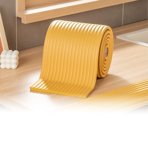 LIANTIAN Wandkissenpolsterung, Wandmatten zum Polstern von Kindern, Kratzfest und verschleißfest, Wandkissenpolsterung, geeignet für Schlafzimmer(Yellow,200 * 20 * 1cm) von LIANTIAN