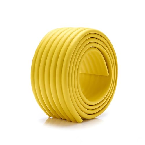 LIANTIAN Wandpolster für Kinder mit Autismus, Wandpolster für Schlafzimmer, weich und bequem, Antikollisions-Wandpolster für Kinder, geeignet für Schlafzimmer(Yellow,200 * 8 * 0.8cm) von LIANTIAN