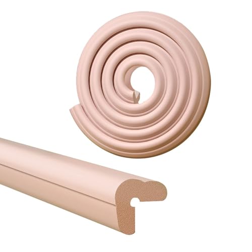 Schaumstoff-Sicherheitsstreifen, selbstklebender multifunktionaler Sicherheitskantenschutz, Möbel-Antikollisions-Eckstreifen, geeignet für Möbel, Bettschränke, Treppen(Pink,400*1.5*3.5cm) von LIANTIAN