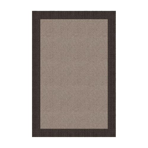 Teppich für den Hauseingang, Schmutzfangmatte, elegant und ästhetisch ansprechend, bietet hervorragende Schallabsorption, geeignet für den Heimgebrauch.(Brown,60 * 120 * 0.1CM) von LIANTIAN