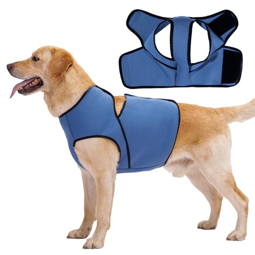 LIANZIMAU Beruhigungsweste für Hunde - Hundemantel zur Linderung von Angst Anti Stress Weste Hund ruhig bei Gewitter, Feuerwerk und Reisen, Hund Angstjacke Für Kleine Mittelgroße Grosse Hunde LIANZIMAU Beruhigungsweste für Hunde - Hundemantel zur Linderung von Angst Anti Stress Weste Hund ruhig bei Gewitter, Feuerwerk und Reisen, Hund Angstjacke Für Kleine Mittelgroße Grosse Hunde von LIANZIMAU