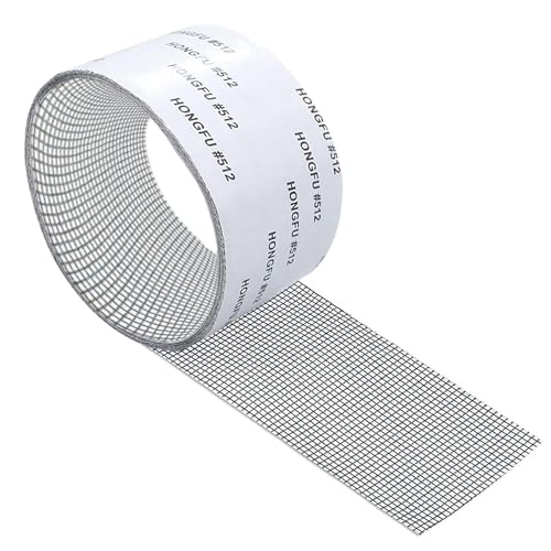 LIBAIDZ 1 Rolle Fliegengitter Reparaturband 5 cm*2 m,Fliegengitter Reparieren,Fliegengitter Reparatur Klebeband,Reparaturband für Fliegengitter,Fliegengitter Reparatur Set Schwarz von LIBAIDZ