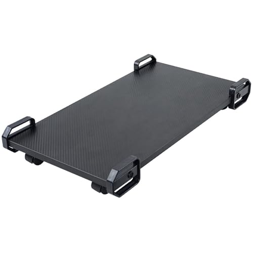 LIBANGRONG-888 CPU-Ständer CPU-Ständer, Boden-PC-Tower-Ständer, Desktop-PC-Host-Halter unter dem Schreibtisch for das Home Office, Schwarz Computer-Mid-Tower-Gehäuse von LIBANGRONG-888