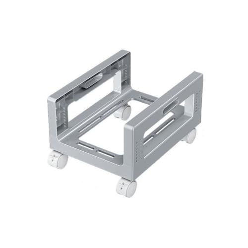 CPU-Ständer PC-Tower-Ständer, PC-Tower-Ständerhalter mit rollenden Lenkrollen, mobiler CPU-Ständer for Bodenteppich-Gaming-PC-Gehäuse Computer-Mid-Tower-Gehäuse(Grigio) von LIBANGRONG-888