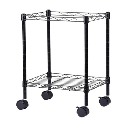 LIBANGRONG-888 Küchenregal Kompakter Aktenwagen, Metall, 15,25 Zoll x 12,38 Zoll x 21 Zoll, schwarzer Kücheninseltisch Küchenregal stehend LIBANGRONG-888 Küchenregal Kompakter Aktenwagen, Metall, 15,25 Zoll x 12,38 Zoll x 21 Zoll, schwarzer Kücheninseltisch Küchenregal stehend von LIBANGRONG-888