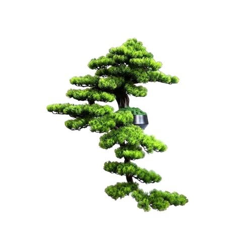 LIBANGRONG-888 Künstliche Pflanzen Simulation Willkommen Kiefer Bonsai Ornamente Wohnzimmer Kaffee Tisch Büro Eingang Desktop Landschaftsbau Dekorationen Kunstpflanze von LIBANGRONG-888