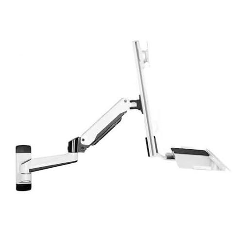 LIBANGRONG-888 Monitor-Halterung/Tragarm Wandmontierter Doppelarm-Einzelbildschirm mit normalem Tablett-Monitorständer for 15-27-Zoll-Bildschirme Monitor Halterung von LIBANGRONG-888