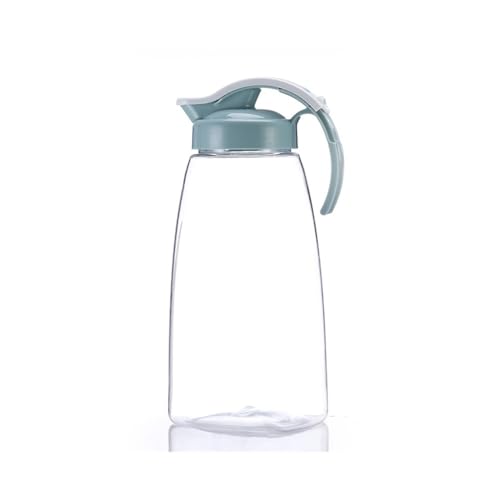 LIBANGRONG-888 Teeservice 2,15 l Wasserkrug aus Kunststoff, kälte- und temperaturbeständig, große Kapazität, Fruchtsaftkrug, Haushaltskühler, Teekanne, Flasche, Trinkgeschirr Teekannenset(Blue) von LIBANGRONG-888