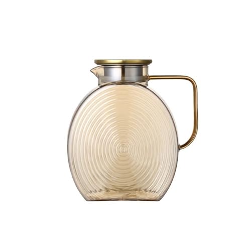 LIBANGRONG-888 Teeservice 2500ml Großer Kühlschrank-Wasserkrug mit Deckel Hitzebeständige Wasserflaschen Glaskrug for heißes/kaltes Wasser Teekannenset LIBANGRONG-888 Teeservice 2500ml Großer Kühlschrank-Wasserkrug mit Deckel Hitzebeständige Wasserflaschen Glaskrug for heißes/kaltes Wasser Teekannenset von LIBANGRONG-888