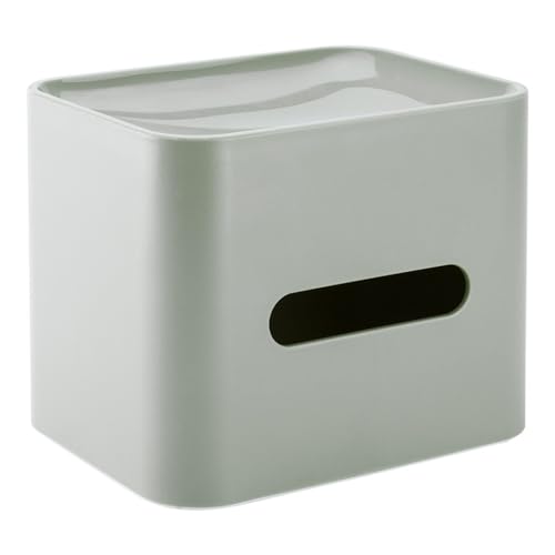 Taschentuchbox-Halter Taschentuchbox mit oberer Ablagefläche for Taschentuchhalter auf der Arbeitsplatte zu Hause Serviettenspender(Green) von LIBANGRONG-888