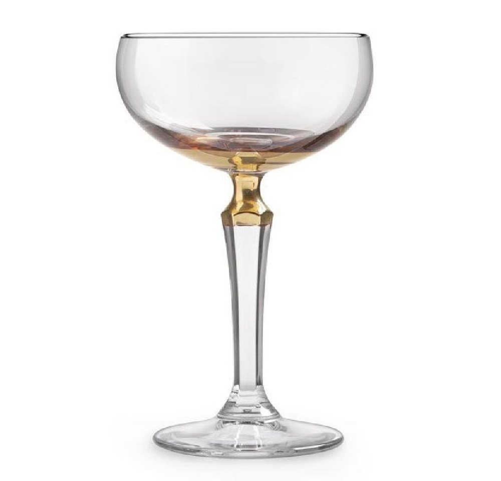 LIBBEY Cocktailglas Champagnerglas SPKSY Imperfect Gold von LIBBEY