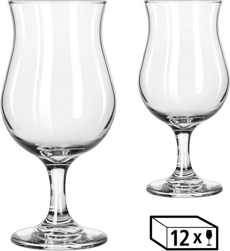 LIBBEY Cocktailglas Libbey Poco Grande Glas 12er Set -EMBASSY-, Glas, hochwertig verarbeitet, im modernen Design von LIBBEY