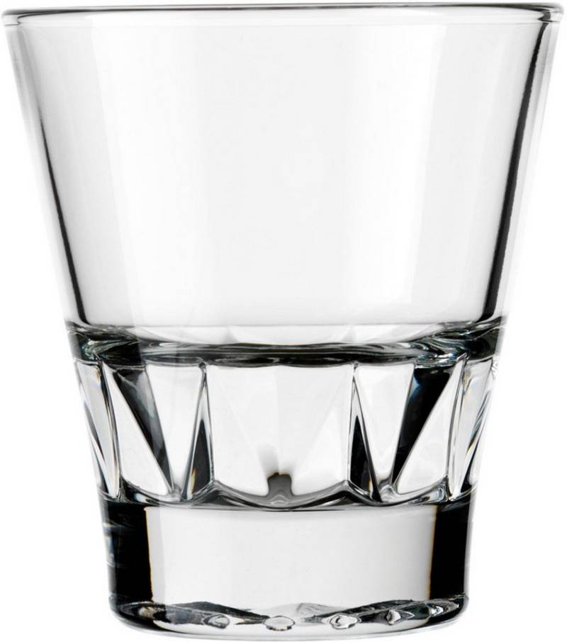 LIBBEY Cocktailglas Libbey Rocks Glas, 12er Set -GALLERY-, Glas, hochwertig verarbeitet, im modernen Design von LIBBEY