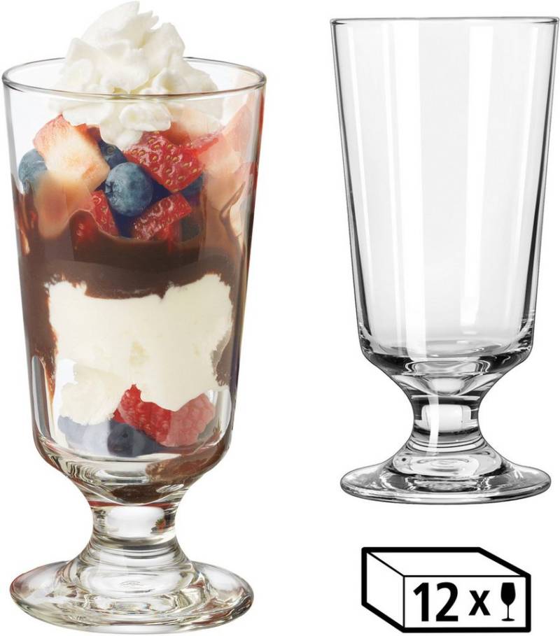 LIBBEY Gläser-Set Libbey Highballglas 12er Set -EMBASSY-, Glas, 296 ml, hochwertig verarbeitet, im modernen Design von LIBBEY