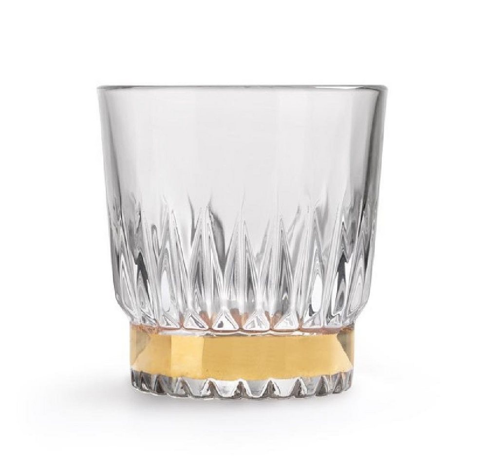 LIBBEY Schnapsglas Whiskyglas Winchester Gold Ring von LIBBEY