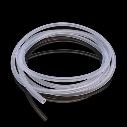 Flexibles Rohr in Lebensmittelqualität, 1 Meter durchsichtiger Silikonschlauch, weicher Schlauch mit 0,5 bis 25 mm Innendurchmesser for Entleeren von Filterrohren(22mm x 26mm) von LIBCAM