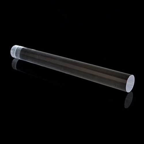 Handgefertigter runder Acrylstab, 150 mm langer glatter massiver Kunststoffstab, durchsichtiger Acrylstab for wissenschaftliche Experimente(15mm) von LIBCAM
