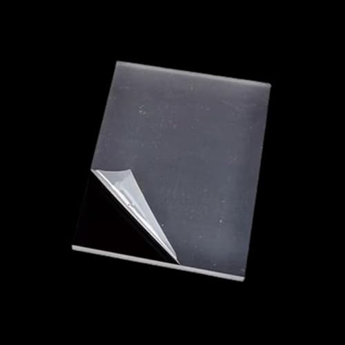 Mehrzweck-Acrylplatte, 5 mm dickes, klares Acrylglasblatt, leere Kunststoffplatte zur Präsentation von Kunstwerken(5x10cm) von LIBCAM