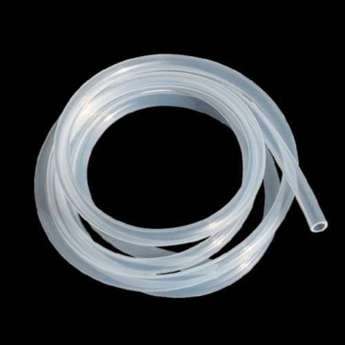 Transparenter Silikonkautschukschlauch, 1 Meter, Innendurchmesser 0,5–10 mm, flexibler Aquariumschlauch, weicher Gummischlauch for Flüssigkeitsübertragung und Wassernutzung(7MM*11MM) von LIBCAM