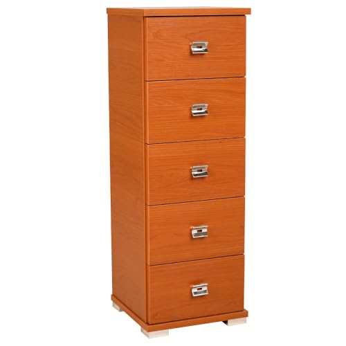 Liberoshopping Mobil Schubladen klein Holz 5 Schubladen Multifunktion (Kirschbaum) von Liberoshopping