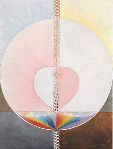 LIBINUP Leinwand-Poster ohne Rahmen, 50 x 70 cm, Gruppe Ix von Hilma Af Klint von LIBINUP