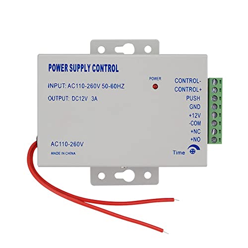 LIBO Access Control Netzteil K80 Netzschalter DC 12V 5A AC 110~260V für alle Arten Access Control System Türschloss mit Zeitverzögerung (K803A) von LIBO Smart Home