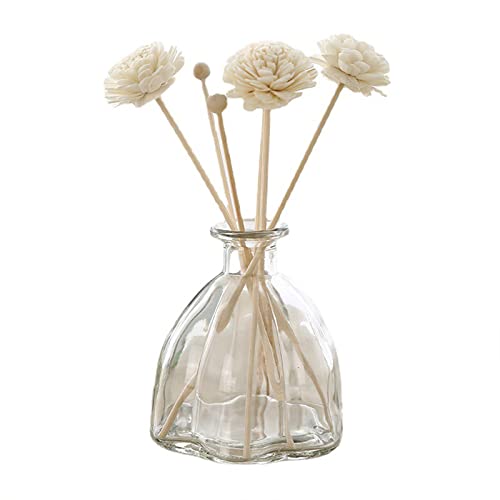 LIBOOI Leere nachfüllbare klare Glas-Diffusor-Flasche Aromatherapie-Diffusor Glas Behälter Duft Zubehör Verwendung für DIY Ersatz Schilf Diffusor Sets ätherische Öle Handwerk Dekor LIBOOI Leere nachfüllbare klare Glas-Diffusor-Flasche Aromatherapie-Diffusor Glas Behälter Duft Zubehör Verwendung für DIY Ersatz Schilf Diffusor Sets ätherische Öle Handwerk Dekor von LIBOOI