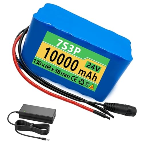 24V 10Ah 7S3P Lithiumbatterie Ebike-Batterie Li-Ionen-Akku Mit Ladegerät Und BMS Für EIN Motorkit Unter 500W XT60 24V 10Ah 7S3P Lithiumbatterie Ebike-Batterie Li-Ionen-Akku Mit Ladegerät Und BMS Für EIN Motorkit Unter 500W XT60 von LIBRACTA