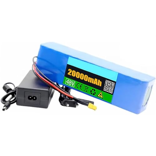 E-Bike Akku 48V 20Ah Lithium-Ionen Akku Pack Wasserdicht 13S3P Mit BMS Für Elektrofahrräder Und Roller XT60 - Ideal Für 1000W Motor T E-Bike Akku 48V 20Ah Lithium-Ionen Akku Pack Wasserdicht 13S3P Mit BMS Für Elektrofahrräder Und Roller XT60 - Ideal Für 1000W Motor T von LIBRACTA
