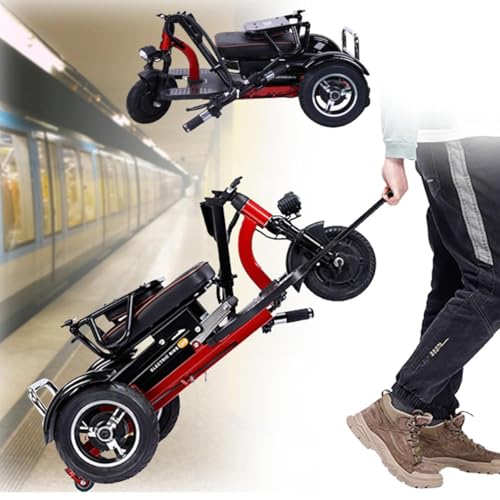 Elektro Dreirad Für Senioren Elektrischer Rollstuhl Rollator Elektrisch Elektromobile Faltbar Leichter Reisemobilitätsroller Mit Ladegerät Und Korb 3-Rad-Reisemobilitätsroller Elektro Dreirad Für Senioren Elektrischer Rollstuhl Rollator Elektrisch Elektromobile Faltbar Leichter Reisemobilitätsroller Mit Ladegerät Und Korb 3-Rad-Reisemobilitätsroller von LIBRACTA