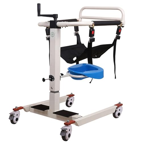 Patientenlifter Transfer Stuhl Hebelifter Für Rollstuhl Patientenlifter Mit Sitz Patiententransferstuhl Höhenverstellbar Duschstuhl Toilettenstuhl Für Senioren Und Behinderte Max Belastung 150Kg Patientenlifter Transfer Stuhl Hebelifter Für Rollstuhl Patientenlifter Mit Sitz Patiententransferstuhl Höhenverstellbar Duschstuhl Toilettenstuhl Für Senioren Und Behinderte Max Belastung 150Kg von LIBRACTA
