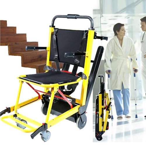 Treppenstuhl Für Ältere Menschen, Elektrisch Klappbarer Leichter Rollstuhl Zum Treppensteigen, Verstellbare Wagen Zur Gehhilfe, Für Behinderte Ältere Patienten von LIBRACTA