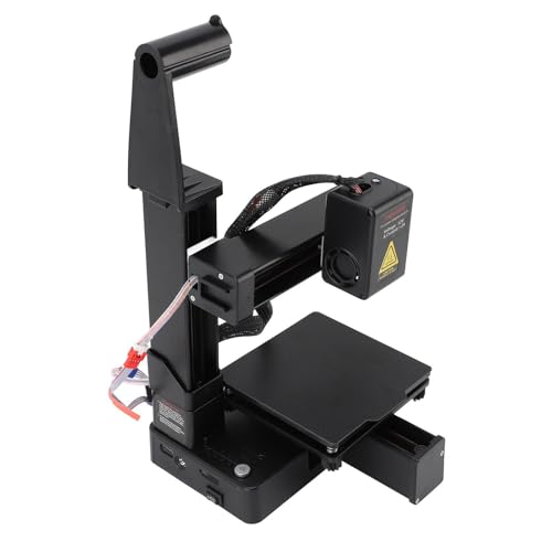 LICAEVEY Kleiner 3D -Drucker mit Abnehmbarer Magnetplattform, 40 Mm/s, EIN klick 3D -Druckmaschine, EIN klick 3D -Druckmaschine Unterstützt 1,75 Mm TPU -Filament für Anfänger (US-Stecker) von LICAEVEY