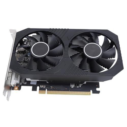 LICAEVEY RX550 Game Graphics Card, 6000MHz Dual -Lüfter, 4 GB GDDR5 128bit VGA HD DVI GPU Gaming -Grafikkarte für Desktop -PC von LICAEVEY