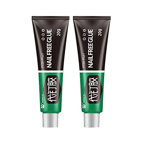 Allzweckkleber, All-Purpose Glue, Nagelfreier Kleber, Superkleber-gel-kontrolle, Universalkleber Transparent Universal Sekundenkleber,für Harz Keramik Metall Glas von LICHENGTAI