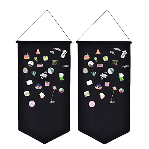 LICHENGTAI 2 Stück Wandbehang Brosche Pin Abzeichen Display Fall Hängen Brosche Pin Organizer Display Pins Lagerung Fall Pin Display Wimpel Banner für Emaille Revers Abzeichen Sammlung LICHENGTAI 2 Stück Wandbehang Brosche Pin Abzeichen Display Fall Hängen Brosche Pin Organizer Display Pins Lagerung Fall Pin Display Wimpel Banner für Emaille Revers Abzeichen Sammlung von LICHENGTAI