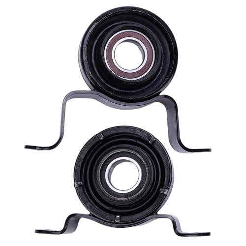 LICHENGTAI 2x Lagerung Gelenkwelle Kardanwellenlager Vorne Hinten kompatibel mit VW Multivan V Transporter V Mittellager Kardanwelle Lagerbock Zwischenlager 7H3521102A 7E0598349 von LICHENGTAI