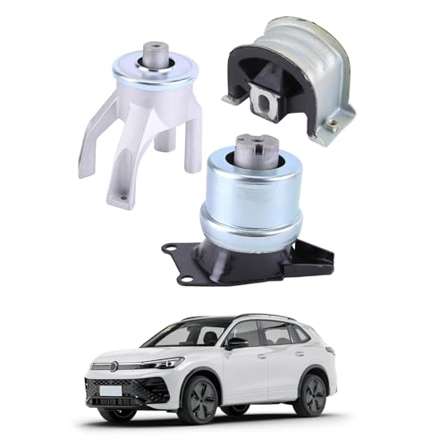 LICHENGTAI 3x Motorlager Vorne Rechts Hinten Kompatibel mit VW T5 T6 1.9 2.0 2.5 TDI Motorhalterung 7H0199256E 7H0199256H Motorlager Lagerung Motor Motorträgerlagersatz LICHENGTAI 3x Motorlager Vorne Rechts Hinten Kompatibel mit VW T5 T6 1.9 2.0 2.5 TDI Motorhalterung 7H0199256E 7H0199256H Motorlager Lagerung Motor Motorträgerlagersatz von LICHENGTAI