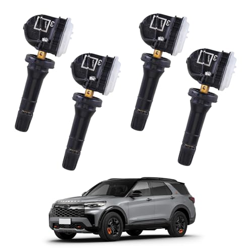LICHENGTAI 4 Stück 2036832 TPMS Reifendrucksensor Kompatibel mit Ford B-Max C-Max Ecosport Fiesta Focus Mondeo Kuga RDKS Sensor Reifendruckkontrollsystem 1862980 TPMS Sensor von LICHENGTAI