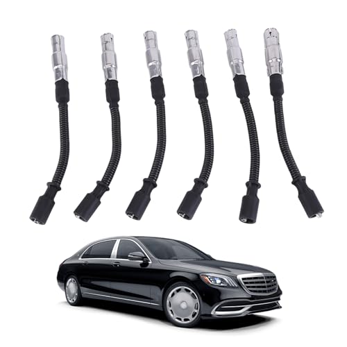 LICHENGTAI 6 StückZündkabelsatz Zündungskabel Zündspule Kompatibel mit Mercedes-Benz C-Klasse W204 CLS C219 E-Klasse W211 W212 Zündleitungssatz Zündkabel A2721500318 Kupferzündleitung LICHENGTAI 6 StückZündkabelsatz Zündungskabel Zündspule Kompatibel mit Mercedes-Benz C-Klasse W204 CLS C219 E-Klasse W211 W212 Zündleitungssatz Zündkabel A2721500318 Kupferzündleitung von LICHENGTAI