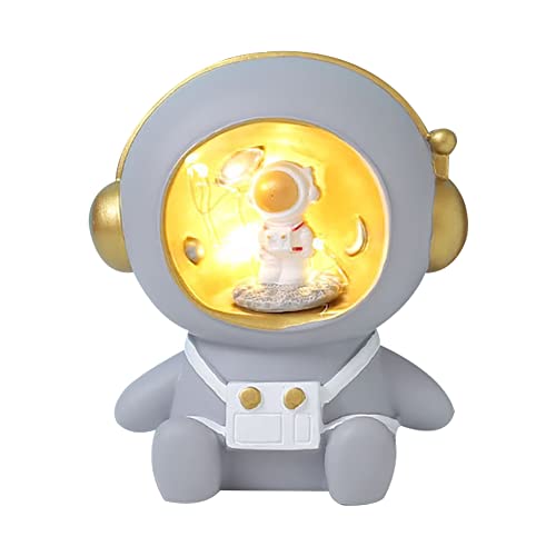 LICHENGTAI Astronaut Sparschwein, Astronauten-Spielzeug mit Planet Coin Bank, Gelddose für Weltraumdekoration, Spaceman-Sparschweine für Jungen, Mädchen, Erwachsene von LICHENGTAI