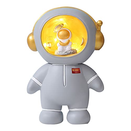 LICHENGTAI Astronaut Sparschwein, Astronauten-Spielzeug mit Planet Coin Bank, Gelddose für Weltraumdekoration, Spaceman-Sparschweine für Jungen, Mädchen, Erwachsene von LICHENGTAI