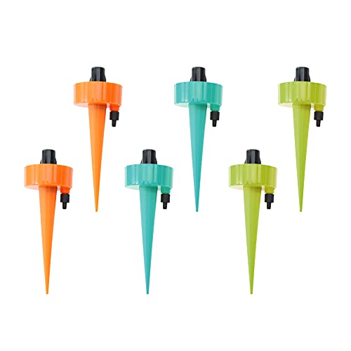 LICHENGTAI Automatisch Bewässerung Set, 6 Stück Bewässerungssystem Automatisch Bewässerung Set Instellbar Einfaches Zum Gießen von Gartenpflanzen Blumen Bewässerung Zimmerpflanzen Pflanzen von LICHENGTAI
