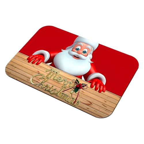 LICHENGTAI Badematte rutschfest, Weihnachtsmotiv Absorbierende Matte Kristall Samt Oberfläche Türmatte 50CMx80CM Festliche Dekorative Fußmatte für Bad Küche Eingangsbereich Wohnzimmer LICHENGTAI Badematte rutschfest, Weihnachtsmotiv Absorbierende Matte Kristall Samt Oberfläche Türmatte 50CMx80CM Festliche Dekorative Fußmatte für Bad Küche Eingangsbereich Wohnzimmer von LICHENGTAI