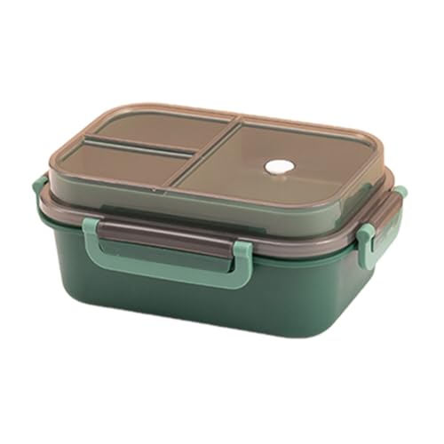 LICHENGTAI Brotdose mit 4 Fächern für Erwachsene und Kinder, 2 Lagen Brotzeitdose Auslaufsicher Lunchbox Bento Box Mikrowellengeeignet Jausenbox Frühstücksbox für Schule Arbeit Picknick Reisen LICHENGTAI Brotdose mit 4 Fächern für Erwachsene und Kinder, 2 Lagen Brotzeitdose Auslaufsicher Lunchbox Bento Box Mikrowellengeeignet Jausenbox Frühstücksbox für Schule Arbeit Picknick Reisen von LICHENGTAI
