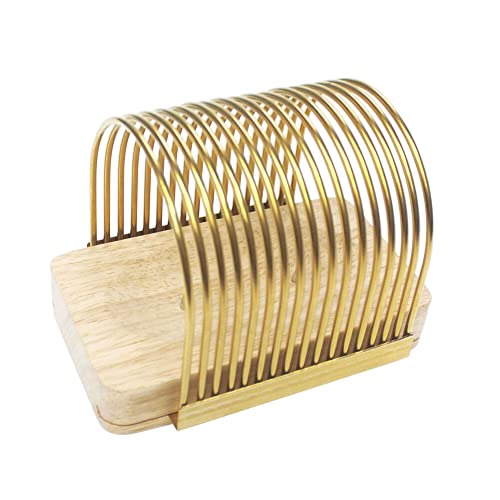 LICHENGTAI Brotschneider Manuell Brotschneidemaschine für Selbstgebackenen Brotlaib, Toastschneidemaschine Toastschneidanleitung mit Krümelschublade für Hausgemachte Brotkuchen Bagels LICHENGTAI Brotschneider Manuell Brotschneidemaschine für Selbstgebackenen Brotlaib, Toastschneidemaschine Toastschneidanleitung mit Krümelschublade für Hausgemachte Brotkuchen Bagels von LICHENGTAI