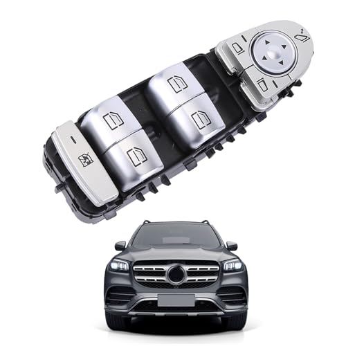 LICHENGTAI Elektrischer Fensterheberschalter Passend für Mercedes-Benz C-Klasse EQC GLC W205 S205 N293 X253 C253 Power Master Fensterschalter 2059056811, A2229056800, A2059056811 LICHENGTAI Elektrischer Fensterheberschalter Passend für Mercedes-Benz C-Klasse EQC GLC W205 S205 N293 X253 C253 Power Master Fensterschalter 2059056811, A2229056800, A2059056811 von LICHENGTAI